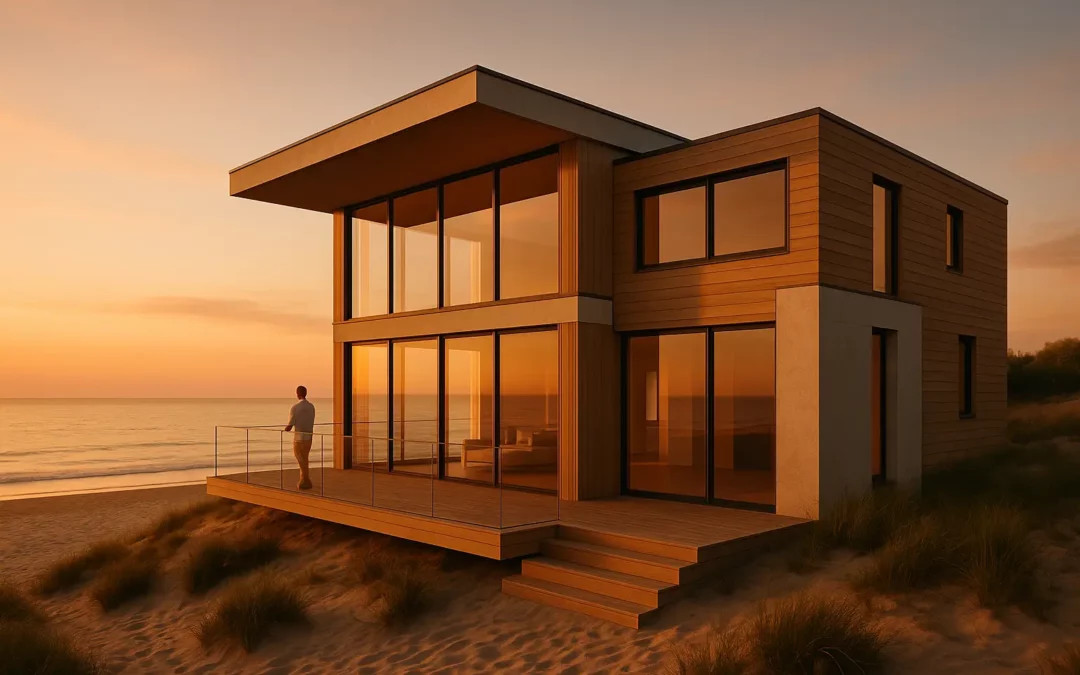 Construire une maison individuelle en bord de mer : entre charme et contraintes