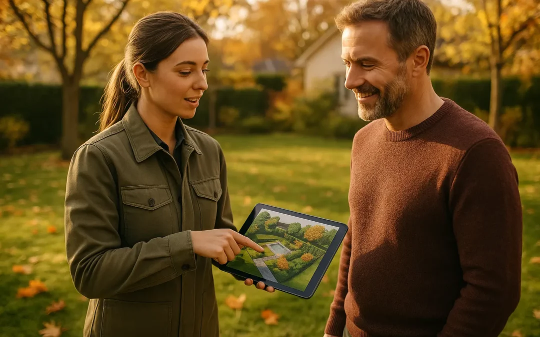 Automne idéal pour repenser son jardin avec un paysagiste