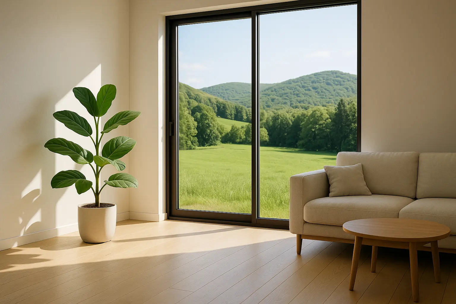 Fenêtre moderne et durable