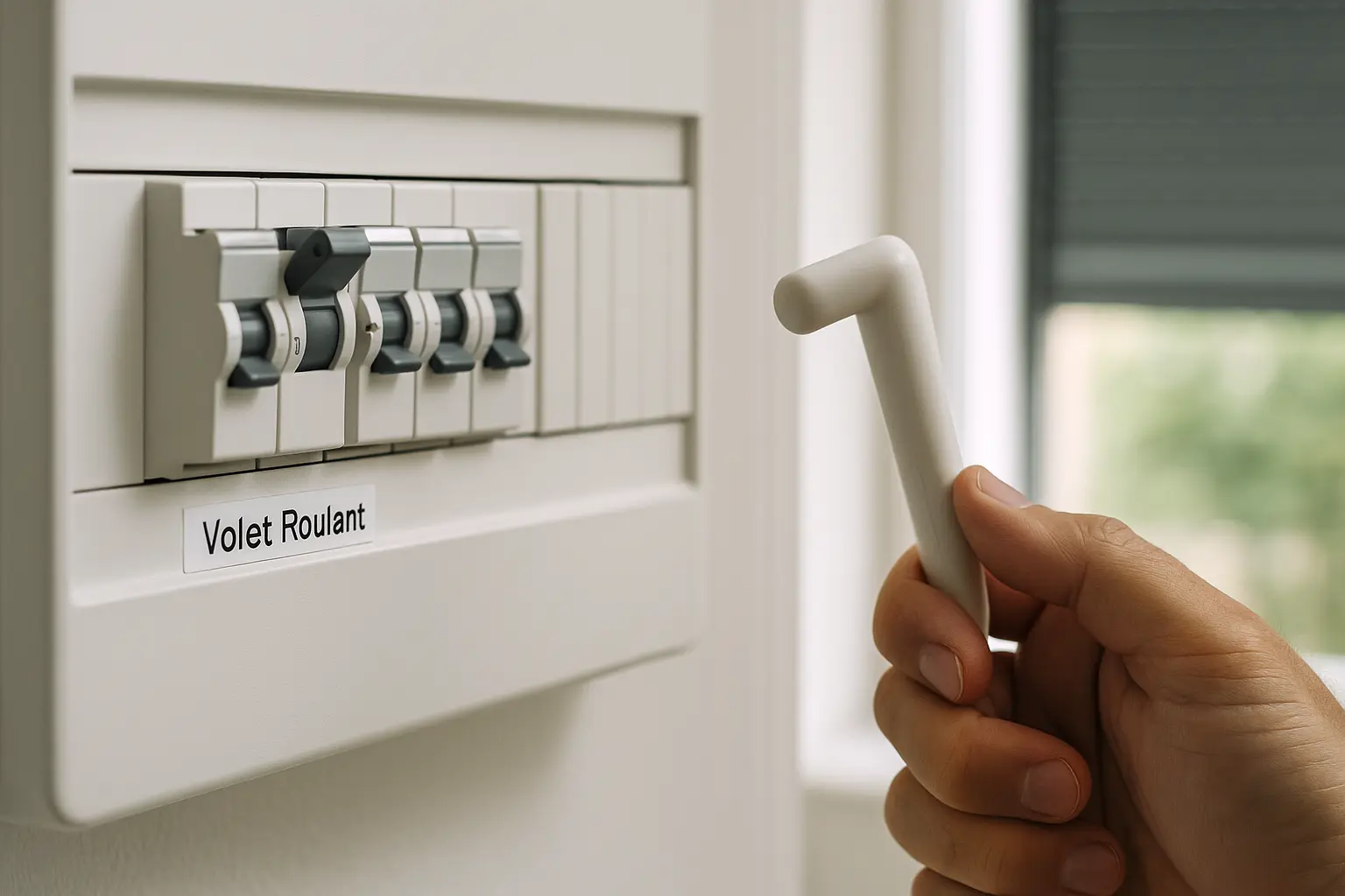 Diagnostic d'un volet roulant électrique et d'un tableau électrique